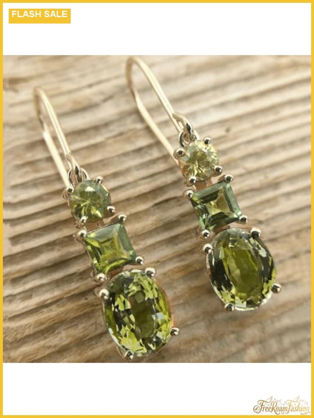 Trendy Dangle Earrings for Women Gold Color Jewelry